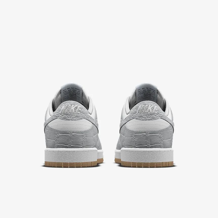 Giày Nike Dunk Low Unlocked By You Nữ Xám Trắng